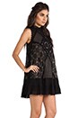 view 3 of 5 Angel Lace Dress in Black