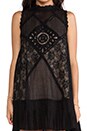 view 5 of 5 Angel Lace Dress in Black