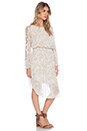 view 2 of 3 Charlotte Midi Dress in Alabaster Combo