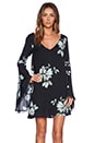 view 1 of 4 Wanderer Mini Dress in Charcoal Combo