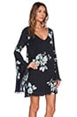 view 2 of 4 Wanderer Mini Dress in Charcoal Combo