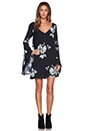 view 4 of 4 Wanderer Mini Dress in Charcoal Combo