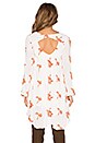 view 3 of 4 Emmas Embroidered Dress in Ivory Combo