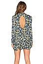 view 3 of 4 Annabelle Printed Tunic in Cobalt Combo