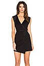 view 1 of 4 Lindsay Wrap Dress in Black
