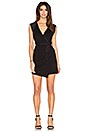view 4 of 4 Lindsay Wrap Dress in Black