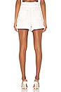 view 3 of 4 Cindy Utility Short in White