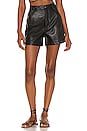 view 1 of 4 Lita Vegan Leather Short in Abyss