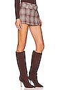 view 2 of 4 Sage Mini Skort in Brown Combo