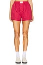 view 1 of 6 x We The Free Day To Day Striped Boxer In Red Combo in Red Combo