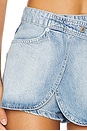 view 6 of 6 x REVOLVE Maxine Denim Skort in Powder Blue