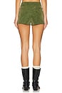 view 4 of 6 x REVOLVE Jada Suede Micro Short in Chives