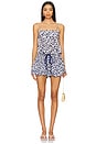 view 5 of 6 Offbeat Printed Pull On Short in Navy Combo