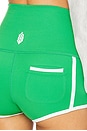 view 6 of 6 Island Time Short in Green Sheen