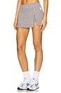 view 3 of 6 x FP Movement Printed Hot Shot Mini Skort in Gunmetal
