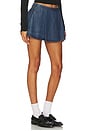 view 2 of 6 x We The Free Paradise Found Denim Skort In Mid Indigo in Mid Indigo