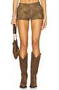 view 1 of 6 x REVOLVE Nova Fringe Short In Brown in Brown