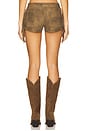 view 4 of 6 x REVOLVE Nova Fringe Short In Brown in Brown