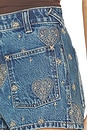 view 6 of 6 x We The Free Bettie Embroidered Short in Be Mine