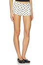 view 2 of 6 Ana Printed Micro Short in Spring White Combo