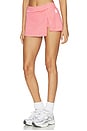 view 3 of 6 JUPE-SHORT COURTE PRINTED HOT SHOT in Court Stripe Grapefruit