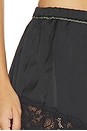 view 6 of 6 SHORT FUSELÉ MEET ME IN THE MIDDLE in Black