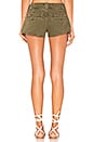 view 3 of 4 Cora Button Front Short in Moss