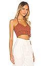 view 2 of 4 Sydney Crochet Bralette in Terracotta