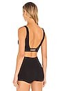 view 3 of 4 Issa Lifestyle Bralette in Black