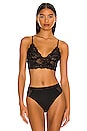 view 1 of 4 Everyday Lace Longline Bra in Black