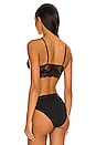 view 3 of 4 Everyday Lace Longline Bra in Black