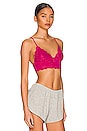 view 2 of 4 Everyday Lace Bralette in Pink Peacock