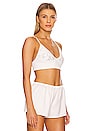view 3 of 5 Feels Right Bralette in Ivory