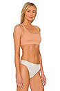 view 3 of 5 Sienna Strappy Bra in Coral Sand