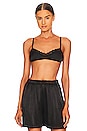 view 2 of 5 She Silky Bralette in Black Combo