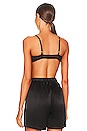 view 4 of 5 She Silky Bralette in Black Combo