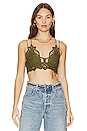 view 1 of 5 Adella Bralette in Avocado Tree