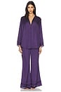 view 2 of 4 x Intimately FP Dreamy Days Solid Pj Set in Gothic Grape