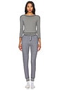 view 1 of 3 x Intimately FP Chill Evening Pj Set in Charcoal Combo