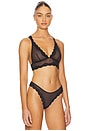 view 2 of 4 x Intimately FP Mid Week Longline Bra In Black in Black