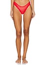 view 1 of 4 x Intimately FP Mid Week Thong In Fiery Red in Fiery Red