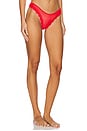view 2 of 4 x Intimately FP Mid Week Thong In Fiery Red in Fiery Red