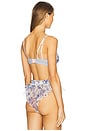 view 3 of 4 FREE PEOPLE SONNET アンダーワイヤーブラ in Blue Combo