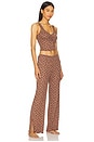 view 1 of 5 x Intimately Fp Fresh In Love Lounge Set in Brown Combo