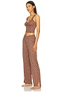 view 3 of 5 x Intimately Fp Fresh In Love Lounge Set in Brown Combo