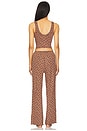 view 4 of 5 x Intimately Fp Fresh In Love Lounge Set in Brown Combo