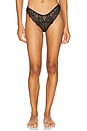 view 1 of 4 x Intimately Fp Lace Lover Thong in Black