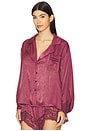 view 2 of 4 x Intimately FP Midnight Muse Sleep Shirt In Renaissance Rose in Renaissance Rose