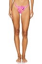 view 1 of 4 x Intimately FP Hotel Chantelle Thong In Dawn Pink in Dawn Pink