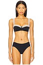 view 1 of 4 SOUTIEN-GORGE À ARMATURES O SWEET BALCONETTE in Black Combo